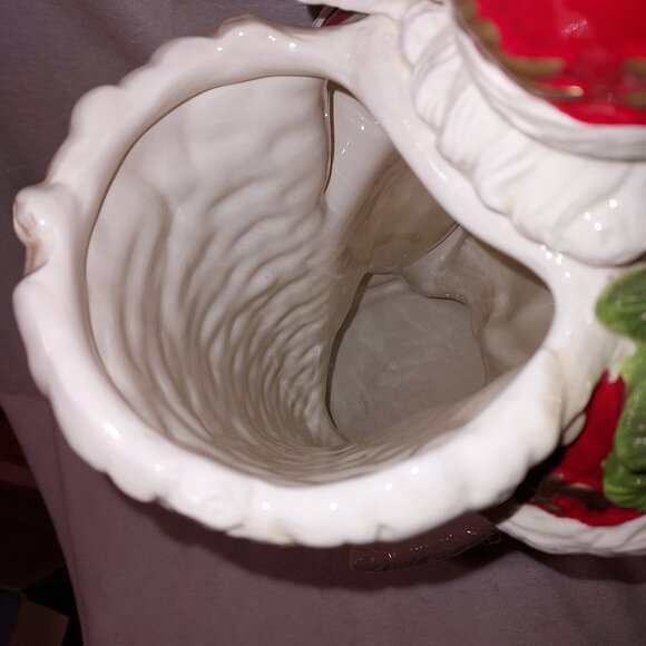 Vintage Cracker Barrel "Season of Peace" Decorative Santa Vase NWT HARD TO FIND - Picture 10 of 16